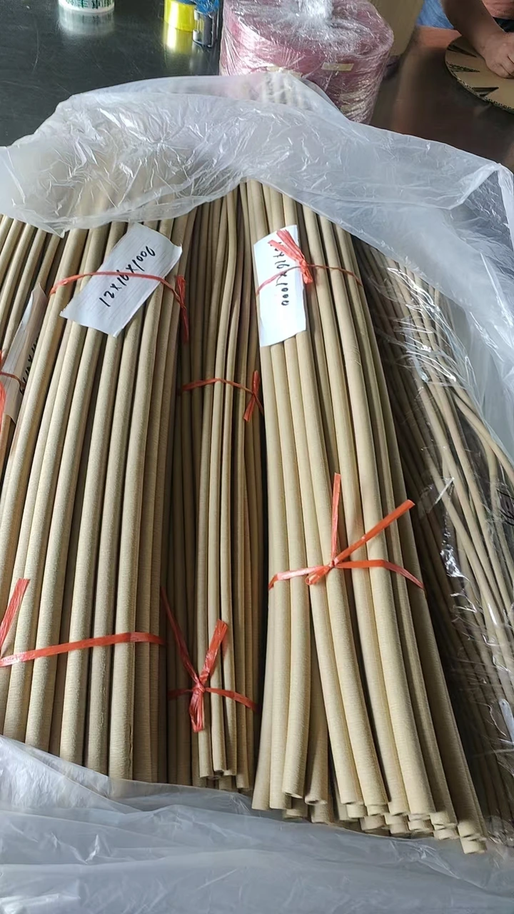 Corrugated paper tubes — material photograph