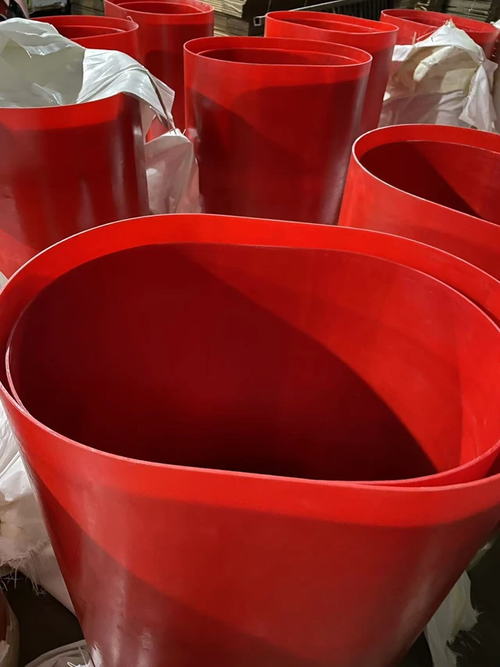 Epoxy fiberglass tube — material photograph