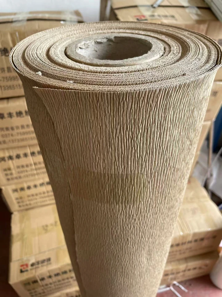 Crepe insulation paper — material photograph